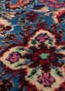 aalam blue wool hand knotted Rug - CloseUp aalam blue wool hand knotted Rug - CloseUp