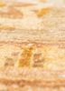 aalam gold wool hand knotted Rug - CloseUp aalam gold wool hand knotted Rug - CloseUp