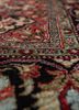 gulmarg blue silk hand knotted Rug - CloseUp gulmarg blue silk hand knotted Rug - CloseUp