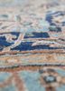aalam blue wool hand knotted Rug - CloseUp aalam blue wool hand knotted Rug - CloseUp