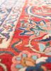 aalam blue wool hand knotted Rug - CloseUp aalam blue wool hand knotted Rug - CloseUp
