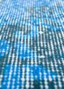 lacuna blue wool hand knotted Rug - CloseUp lacuna blue wool hand knotted Rug - CloseUp