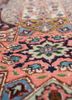 aalam blue wool and silk hand knotted Rug - CloseUp aalam blue wool and silk hand knotted Rug - CloseUp