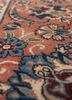 aalam red and orange wool hand knotted Rug - CloseUp aalam red and orange wool hand knotted Rug - CloseUp