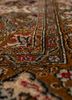 gulmarg blue silk hand knotted Rug - CloseUp gulmarg blue silk hand knotted Rug - CloseUp