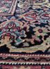 aalam red and orange wool hand knotted Rug - CloseUp aalam red and orange wool hand knotted Rug - CloseUp