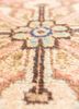 aalam red and orange wool hand knotted Rug - CloseUp aalam red and orange wool hand knotted Rug - CloseUp