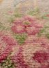 aalam red and orange wool hand knotted Rug - CloseUp aalam red and orange wool hand knotted Rug - CloseUp