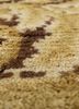 aalam blue wool hand knotted Rug - CloseUp aalam blue wool hand knotted Rug - CloseUp