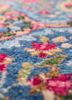 aalam pink and purple wool hand knotted Rug - CloseUp aalam pink and purple wool hand knotted Rug - CloseUp