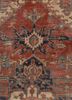 aalam red and orange wool hand knotted Rug - CloseUp aalam red and orange wool hand knotted Rug - CloseUp