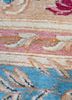 aalam blue wool hand knotted Rug - CloseUp aalam blue wool hand knotted Rug - CloseUp