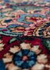 aalam red and orange wool hand knotted Rug - CloseUp aalam red and orange wool hand knotted Rug - CloseUp