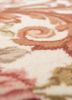 pechino red and orange wool hand knotted Rug - CloseUp pechino red and orange wool hand knotted Rug - CloseUp