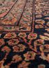 aalam red and orange wool hand knotted Rug - CloseUp aalam red and orange wool hand knotted Rug - CloseUp