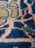 aalam blue wool hand knotted Rug - CloseUp aalam blue wool hand knotted Rug - CloseUp
