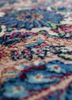 aalam blue wool hand knotted Rug - CloseUp aalam blue wool hand knotted Rug - CloseUp