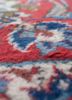 aalam red and orange wool hand knotted Rug - CloseUp aalam red and orange wool hand knotted Rug - CloseUp