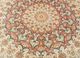 gulmarg red and orange silk hand knotted Rug - CloseUp gulmarg red and orange silk hand knotted Rug - CloseUp