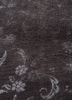 azalea grey and black wool and silk hand knotted Rug - CloseUp azalea grey and black wool and silk hand knotted Rug - CloseUp