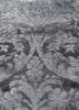 aalam grey and black wool and silk hand knotted Rug - CloseUp aalam grey and black wool and silk hand knotted Rug - CloseUp