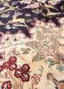 gulmarg blue silk hand knotted Rug - CloseUp gulmarg blue silk hand knotted Rug - CloseUp