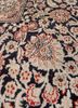 gulmarg green silk hand knotted Rug - CloseUp
