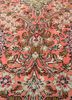 gulmarg pink and purple silk hand knotted Rug - CloseUp