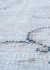 vintage blue wool hand knotted Rug - CloseUp