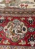 gulmarg red and orange silk hand knotted Rug - CloseUp gulmarg red and orange silk hand knotted Rug - CloseUp