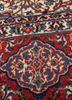 aalam blue wool hand knotted Rug - CloseUp aalam blue wool hand knotted Rug - CloseUp