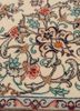 gulmarg red and orange wool and silk hand knotted Rug - CloseUp gulmarg red and orange wool and silk hand knotted Rug - CloseUp