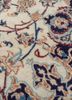 gulmarg blue wool and silk hand knotted Rug - CloseUp