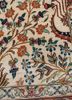 gulmarg red and orange silk hand knotted Rug - CloseUp gulmarg red and orange silk hand knotted Rug - CloseUp