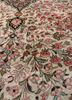 gulmarg green silk hand knotted Rug - CloseUp