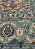 aalam blue wool hand knotted Rug - CloseUp aalam blue wool hand knotted Rug - CloseUp