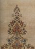aalam green wool hand knotted Rug - CloseUp aalam green wool hand knotted Rug - CloseUp