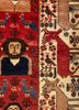 aalam gold wool hand knotted Rug - CloseUp