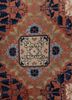 aalam blue wool hand knotted Rug - CloseUp