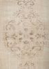 vintage green wool hand knotted Rug - CloseUp vintage green wool hand knotted Rug - CloseUp