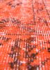 lacuna red and orange wool hand knotted Rug - CloseUp lacuna red and orange wool hand knotted Rug - CloseUp