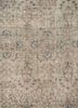 vintage blue wool hand knotted Rug - CloseUp vintage blue wool hand knotted Rug - CloseUp
