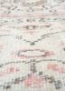 vintage beige and brown wool hand knotted Rug - CloseUp vintage beige and brown wool hand knotted Rug - CloseUp