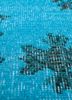 lacuna blue wool hand knotted Rug - CloseUp lacuna blue wool hand knotted Rug - CloseUp