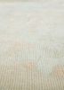 aalam red and orange wool hand knotted Rug - CloseUp