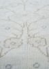 vintage ivory wool hand knotted Rug - CloseUp vintage ivory wool hand knotted Rug - CloseUp