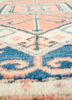 nuray blue wool hand knotted Rug - CloseUp