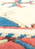 nuray blue wool hand knotted Rug - CloseUp