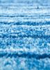 nuray blue wool hand knotted Rug - CloseUp