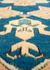 nuray red and orange wool hand knotted Rug - CloseUp